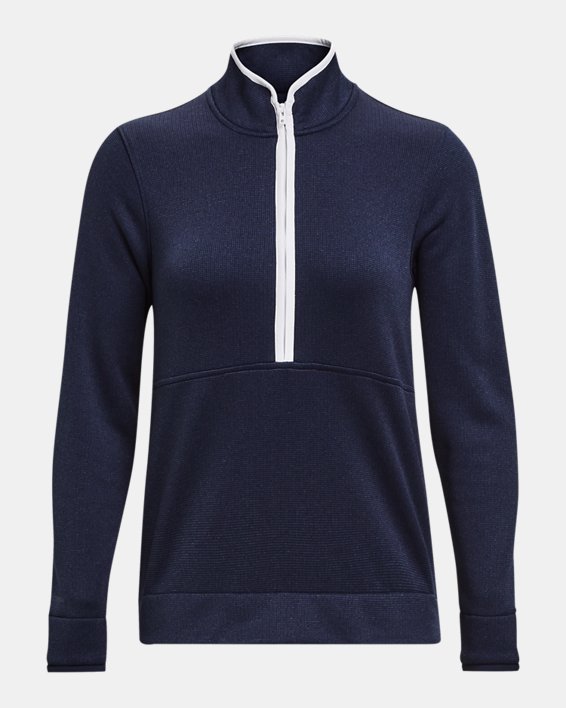 Damen UA Storm Fleece-Sweater mit ½ Zip, Blue, pdpMainDesktop image number 5